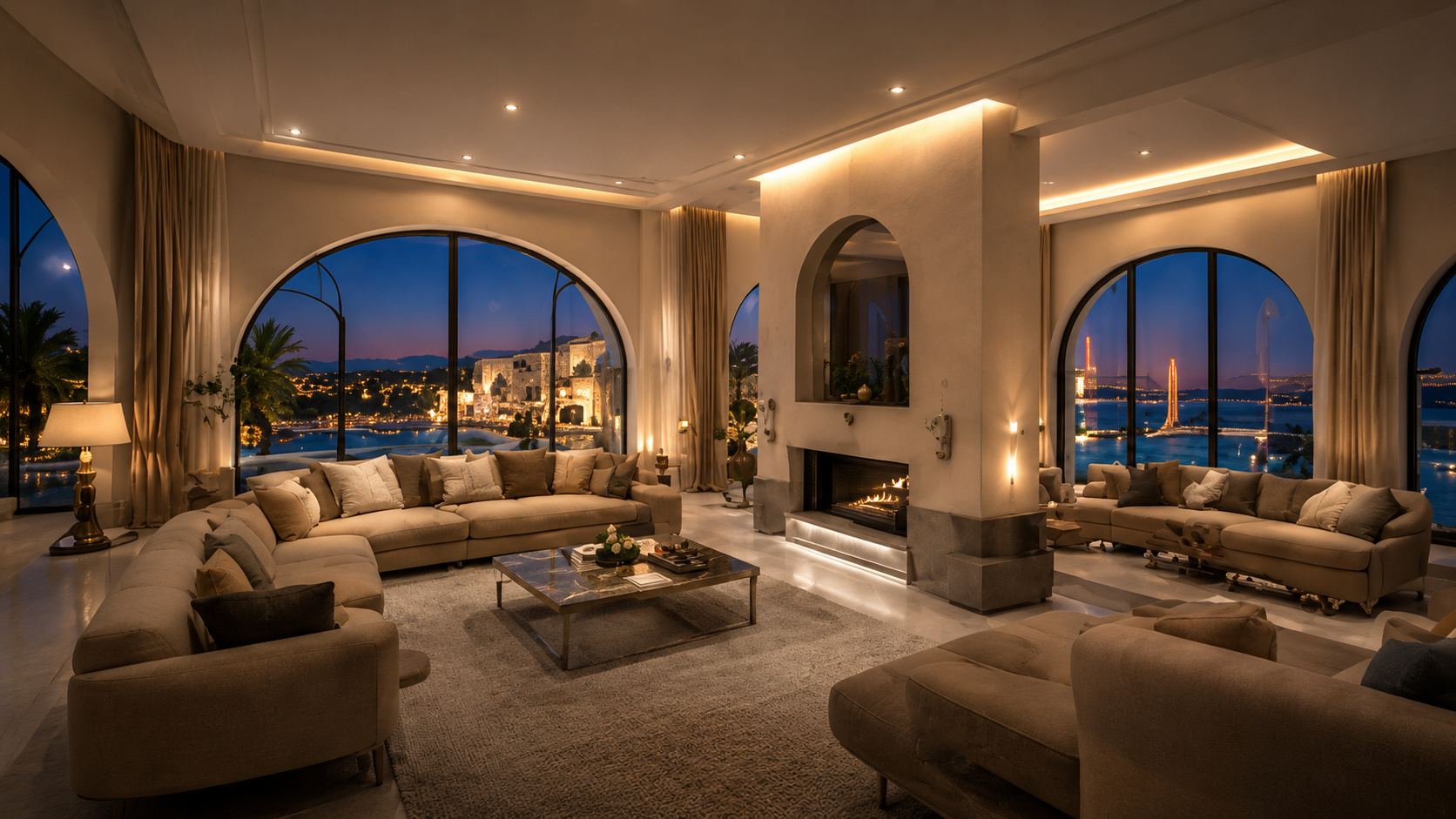 Duplex contemporain